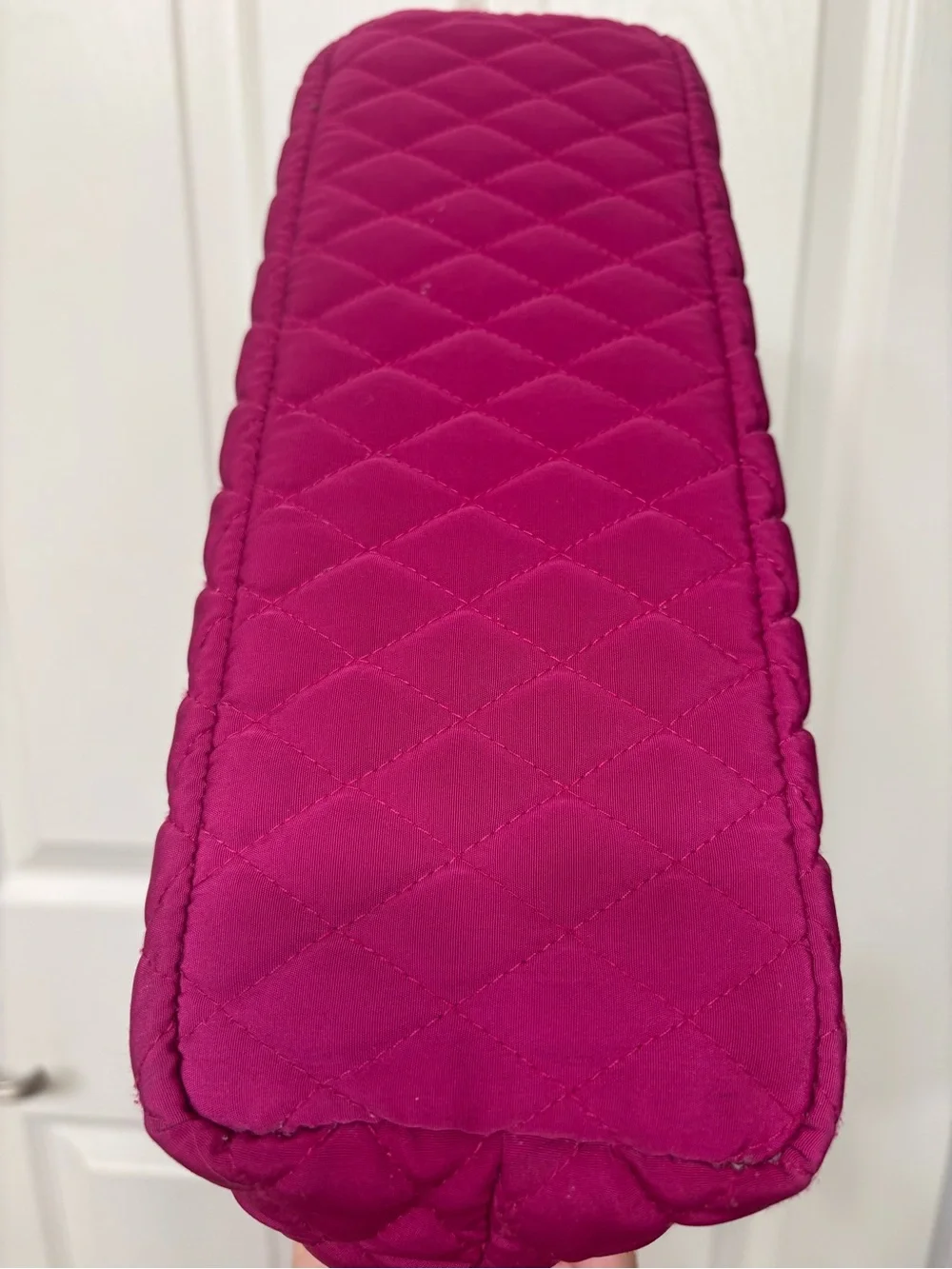 Vera Bradley quilted magenta tote